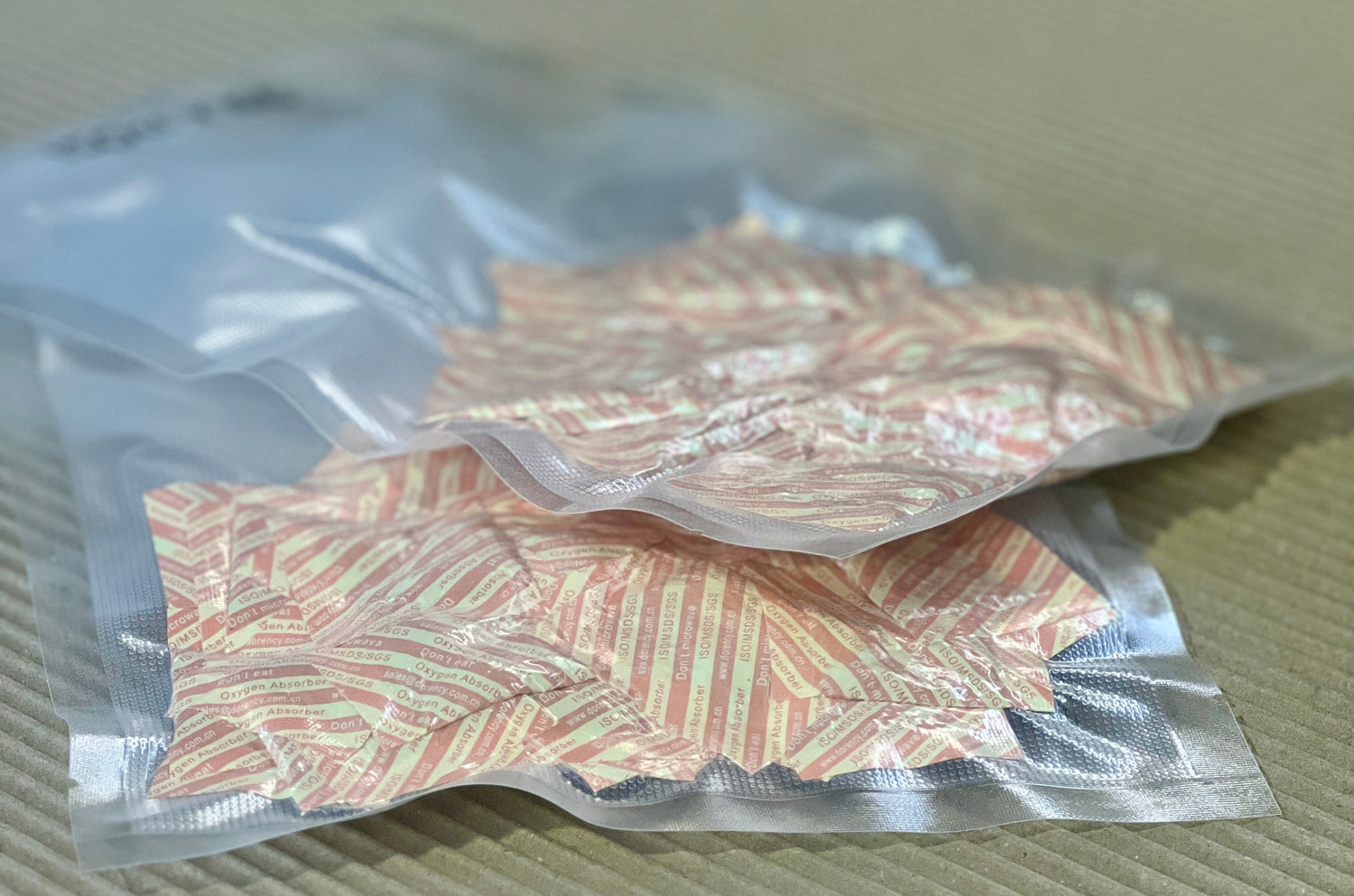 MYLAR BAGS & OXYGEN ABSORBERS
