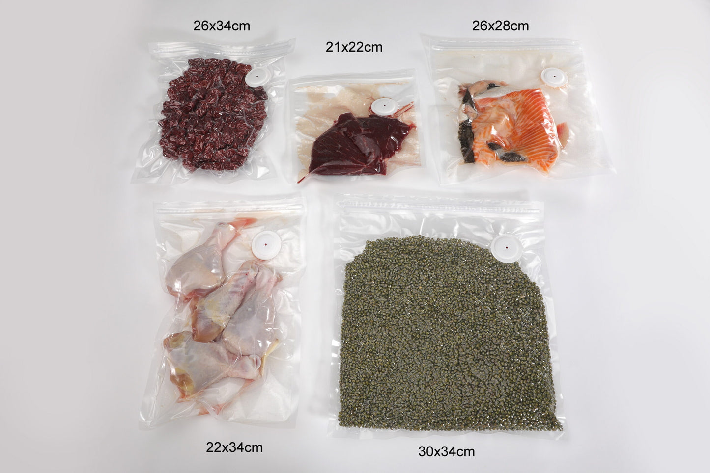 HandyVac Vacuum Bags Mixed Pack 10 Bags (2x of Each Size)