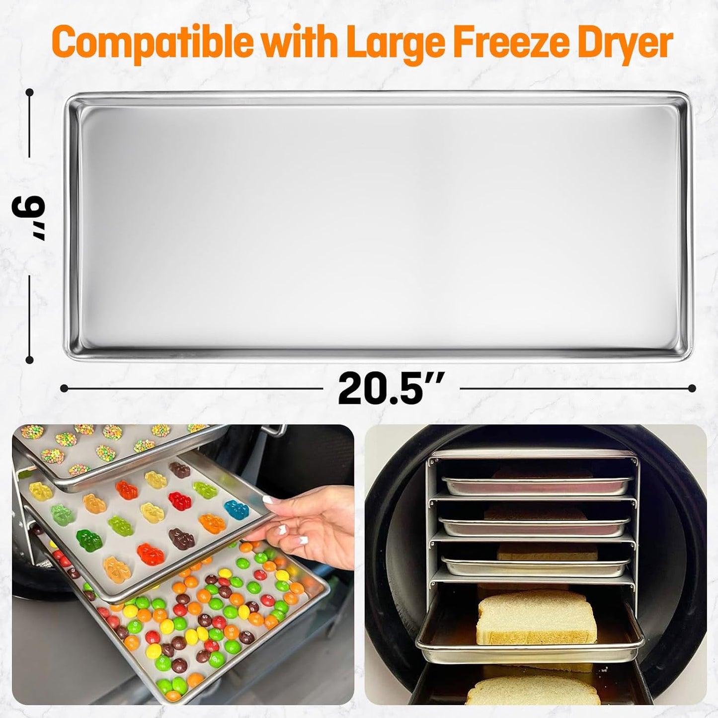 Freeze Dryer Trays
