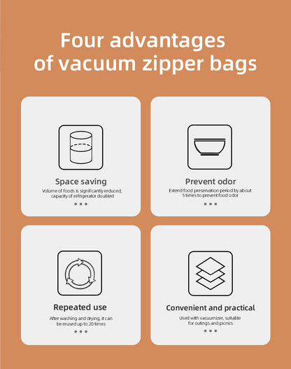 HandyVac Vacuum Bags 26cm x 34cm (10 Pack)