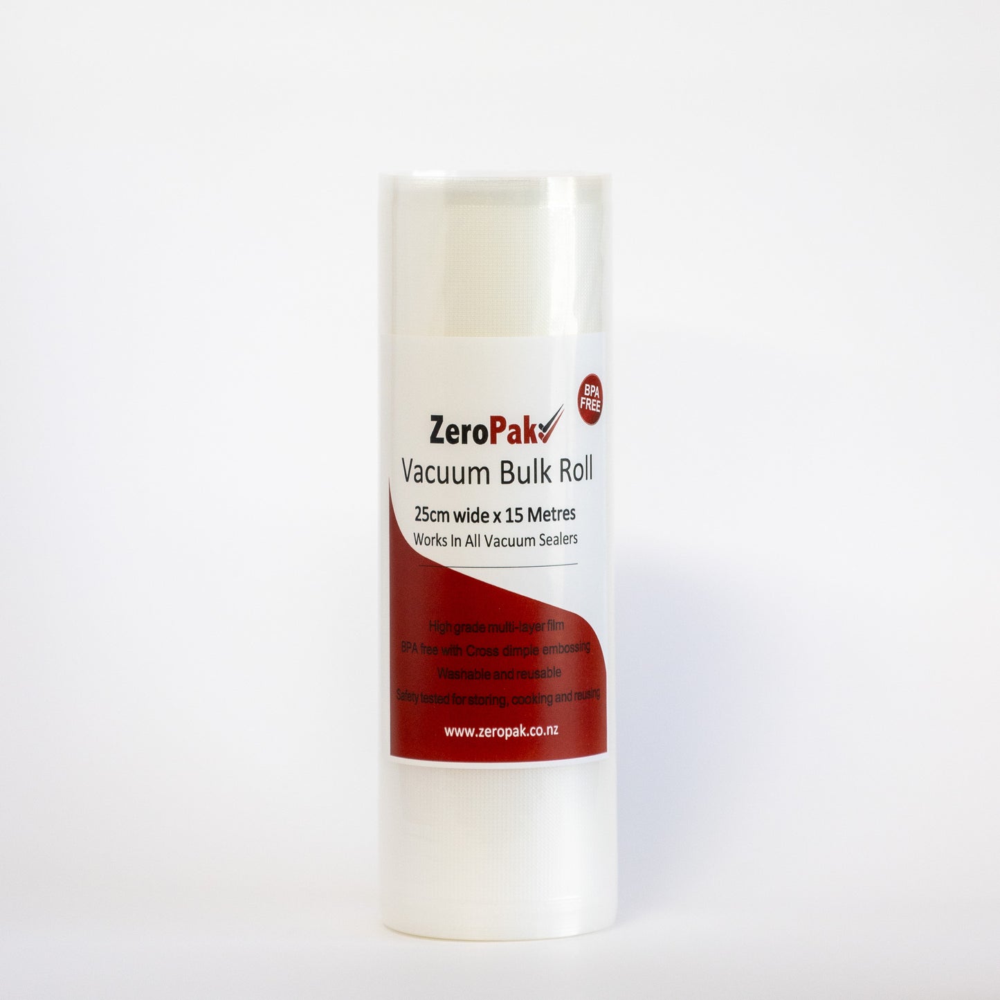 25cm x 15m Vacuum Sealer BULK ROLL
