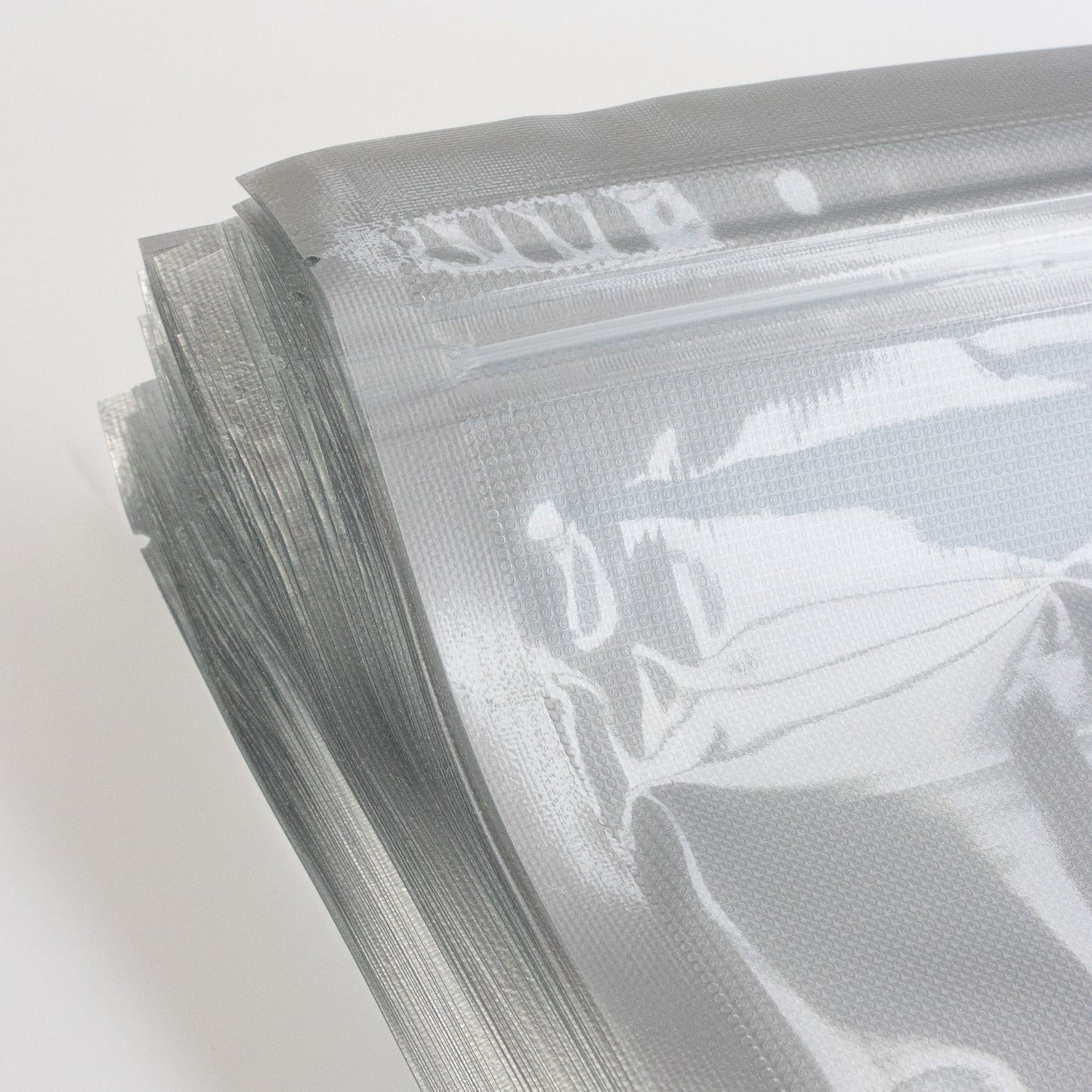16cm x 25cm Zip Lock Silver Vacuum Sealer Bags (50 Pack)