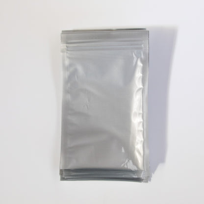 16cm x 25cm Zip Lock Silver Vacuum Sealer Bags (50 Pack)