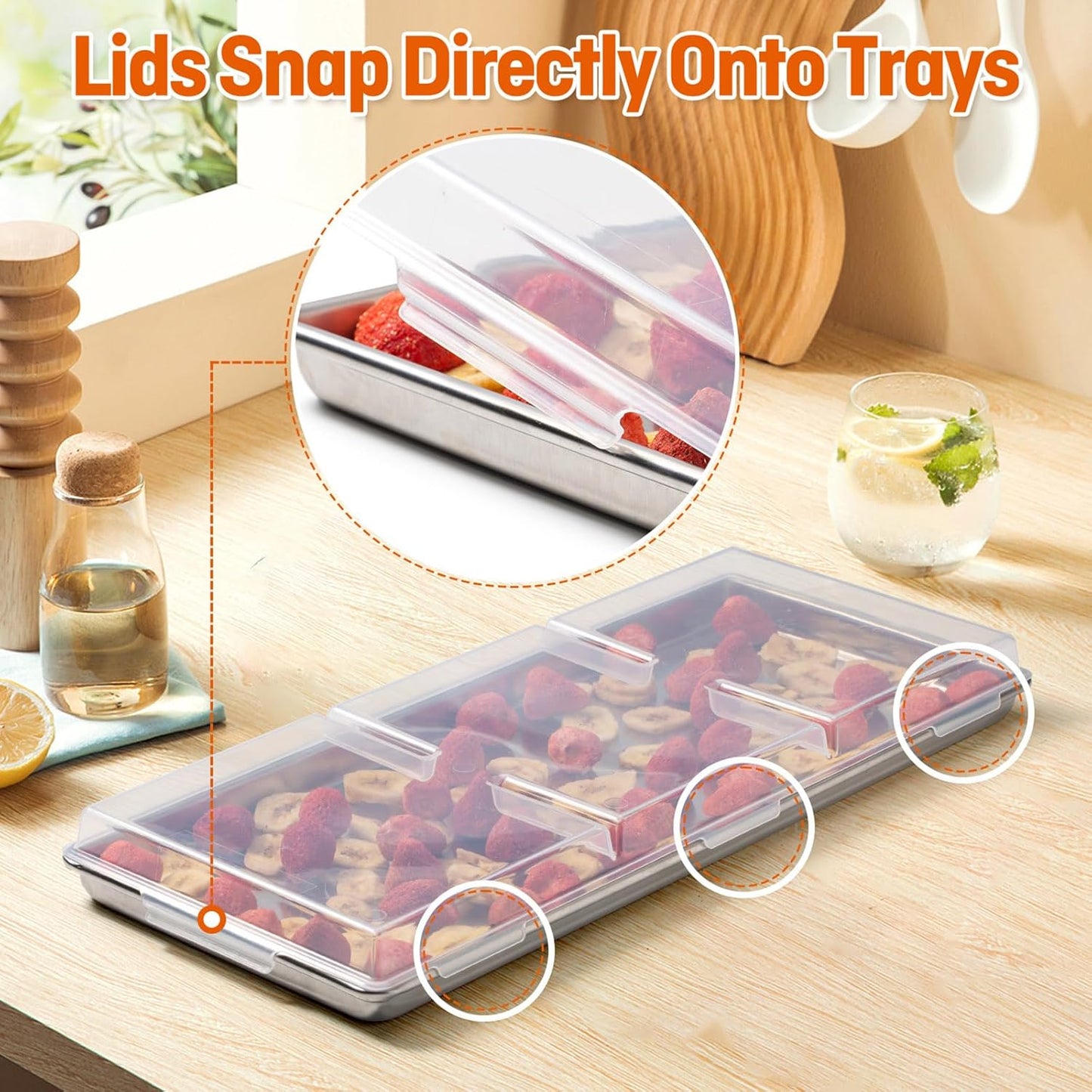Freeze Dryer Tray Lids