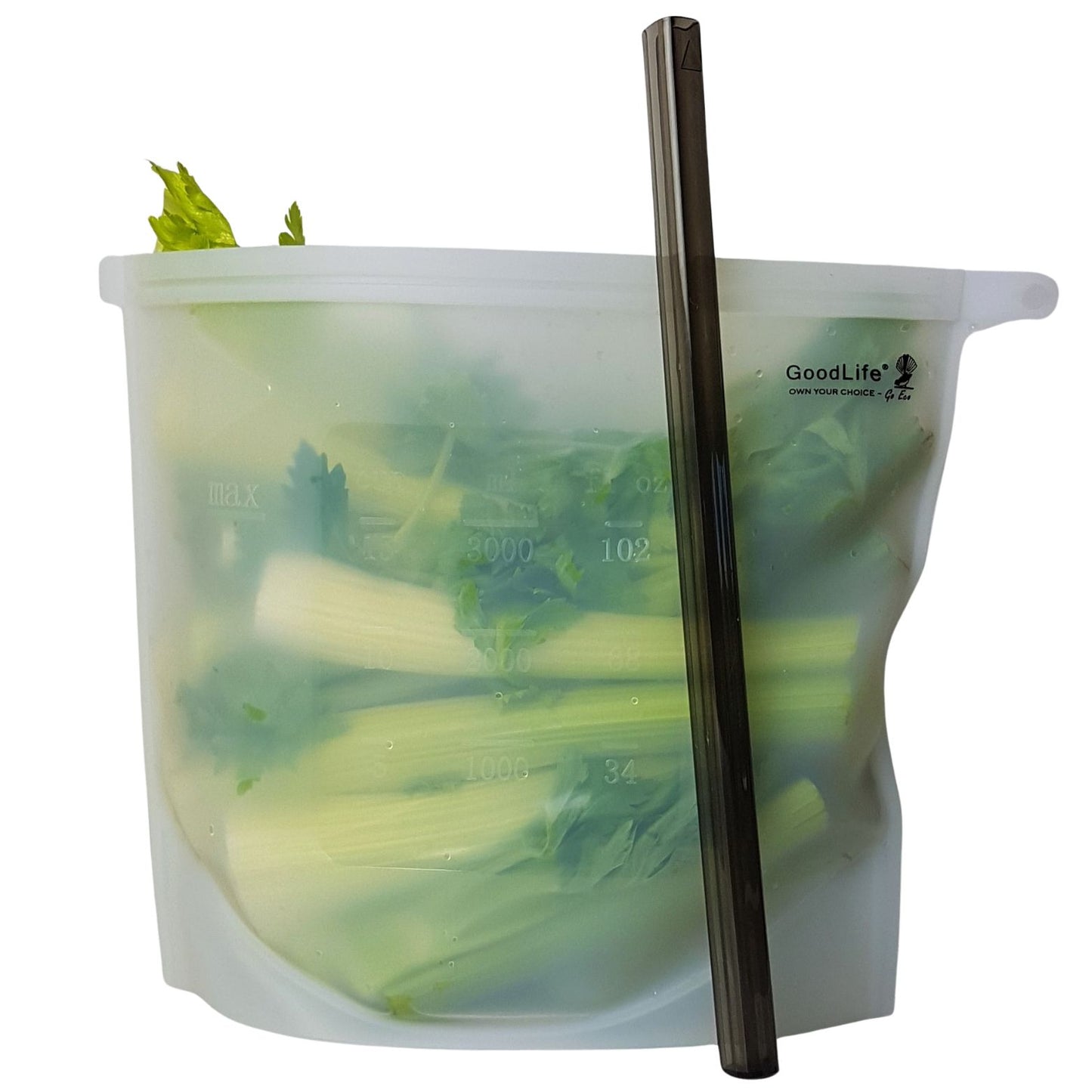 Silicone Food Bag -  1.5 Litre