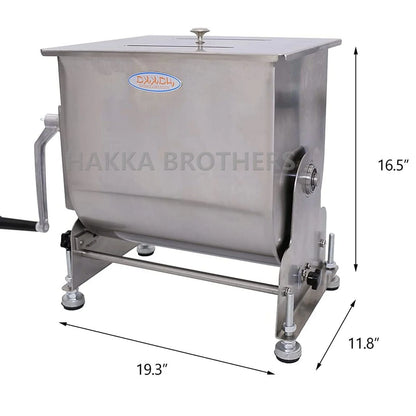 20 Litre Meat Mixer: Rotary Tilt Tank