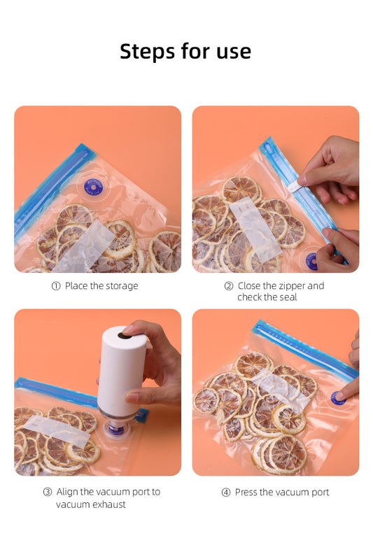 HandyVac Vacuum Bags Mixed Pack 10 Bags (2x of Each Size)