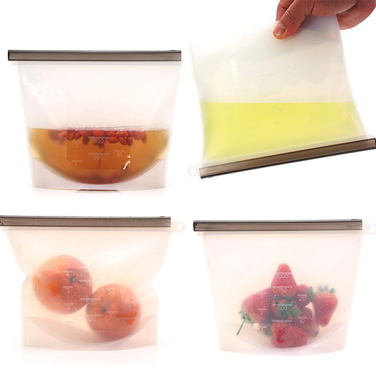 Silicone Food Bag -  1.5 Litre