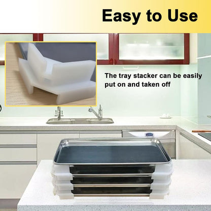 Freeze Dryer Tray Stackers (4 Pack)