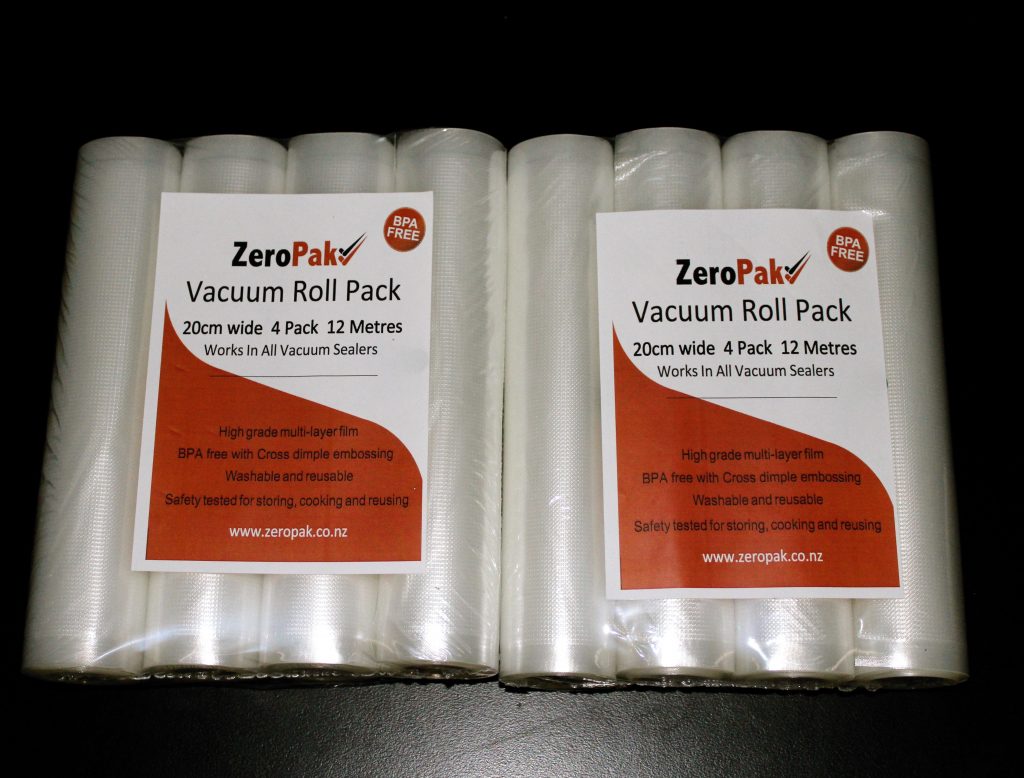 zeropak 20cm rolls 2 packs