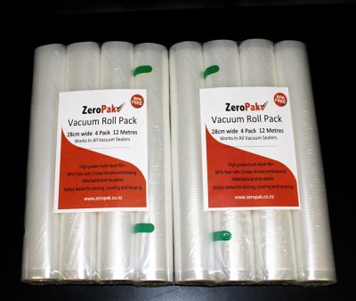 zeropak 28cm rolls 2 packs