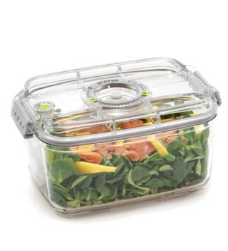 ZeroPak 2 Litre Vacuum Container - Salmon and Salad