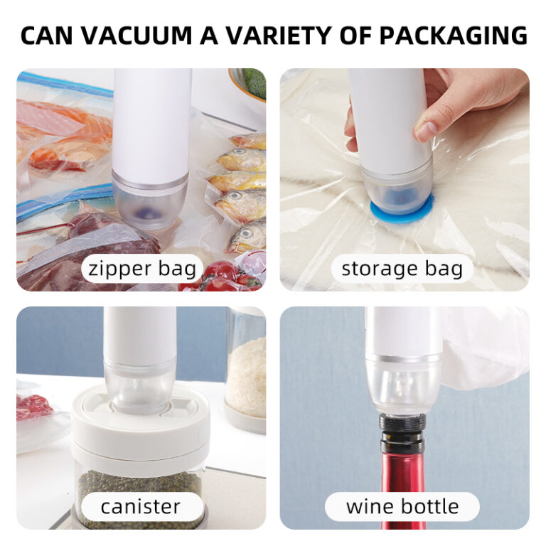 ZeroPak HandyVac Hand Held Vacuum Sealer USB charge
