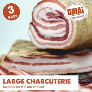 Umai Charcuterie Dry Curing Bags Large