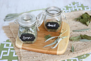 Freeze dried herbs