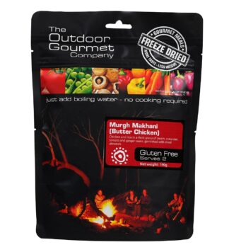 Back Country Cuisine The Outdoor Gourmet Company Freeze Dried Butter Chicken pouch
