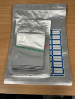 Mylar bags stand up pouch with zip lock mixed bulk pack