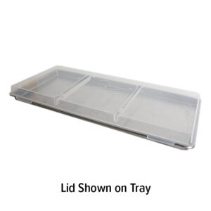 Harvest Right home freeze dryer tray lid on a tray