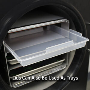 Harvest Right home freeze dryer tray lids as a tray