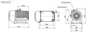 Pfeiffer HiScroll 6 Pump Diagram