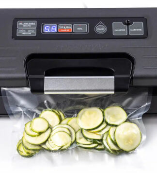 Preservac P2+ VacMate with courgettes