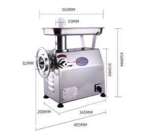 YK-22 meat mincer dimensions