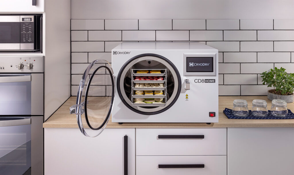 CryoDry CD8 Home unloading